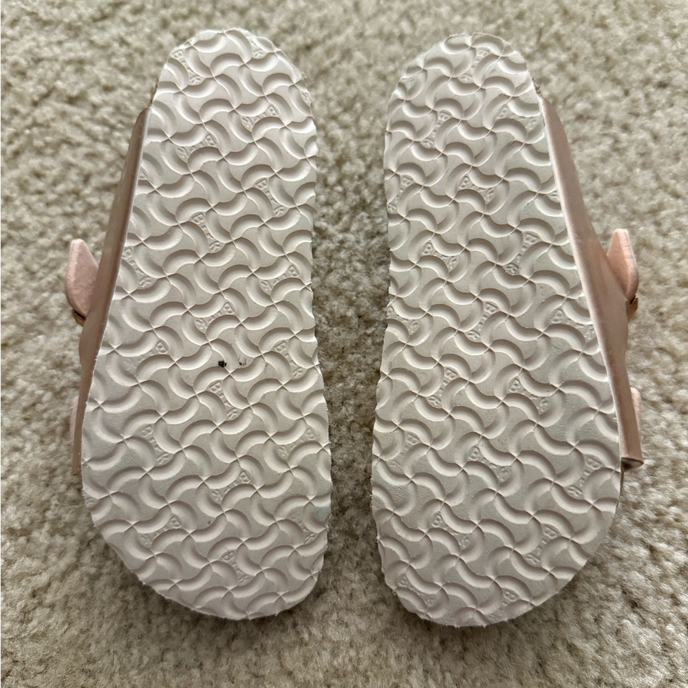 Birkenstock Arizona Pink Metallic Sandals - Picture 3 of 3